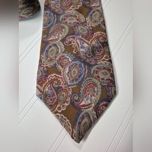 Christian Dior Monsieur Multicolor Paisley Tie